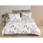 Bavlněné EXCLUSIVE povlečení 2x 70x90, 200x200 Charlotte hnědá