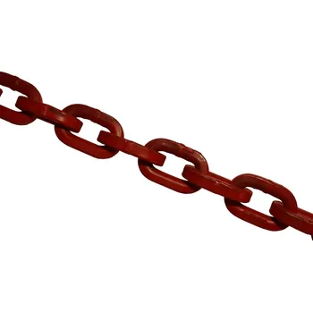 Řetěz Lesnický řetěz hranatý červený G80, 8 mm