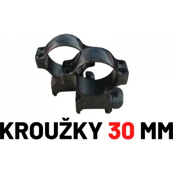 Puškohled ThermVisia Ocelové montážní kroužky na Weaver 30 mm pro puškohledy Stellar, Alpex, DS35 a Ares