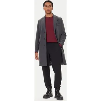 Dámský kabát United Colors Of Benetton Vlněný kabát 2X59UN05M Šedá Regular Fit 52