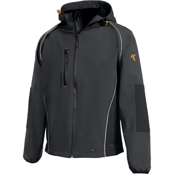 pracovní bunda INDUSTRIAL STARTER Softshelová bunda CLEVER EXTREME Velikost: 3XL, Barvy: šedá