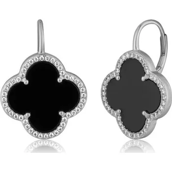 Náušnice Náušnice JVD SVLE0929SK6BLXL stříbrné