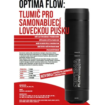 Příslušenství pro sportovní střelbu A-TEC Tlumič A-TEC, OPTIMA 45 Flow, modulový, pro ráže do .375" (9,3mm), na adaptér A-LOCK Mini
