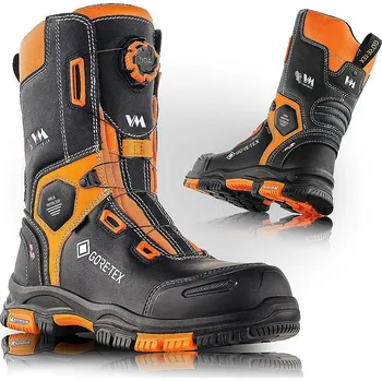 Těžké boty CONNECTICUT bezpečnostní poloholeňová BOA 47 Varianta: CONNECTICUT bezpečnostní poloholeňová BOA 47