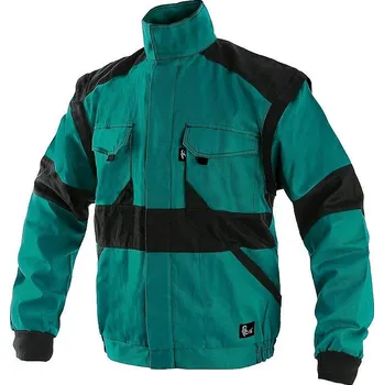 pracovní bunda LUXY EDA bunda zeleno-černá prodloužená 54 Varianta: LUXY EDA bunda zeleno-černá prodloužená