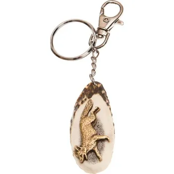 Zubíček Liška (parohová klíčenka)