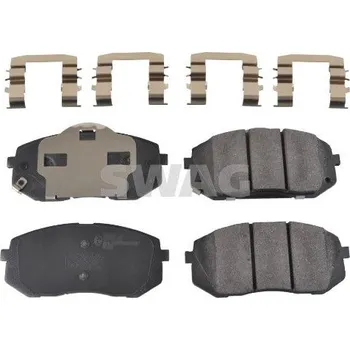 Brzdová destička Sada brzdových destiček, kotoučová brzda SWAG 33 10 7278