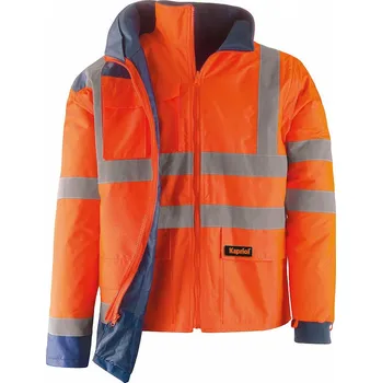 reflexní vesta KAPRIOL HV PARKA 4v1 L Velikost: M, Barvy: Oranžová