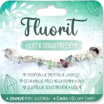 Náramek Nekupto Náramek s polodrahokamy Fluorit