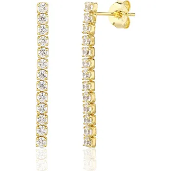 Náušnice Náušnice JVD SVLE3417XJ6GO00 stříbrné