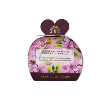 Mýdlo English Soap Company Oriental spice & Cherry blossom Sada tuhých mýdel, 3x20 g