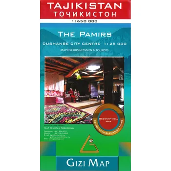 GiziMap vydavatelství mapa Tajikistan 1:650 t.
