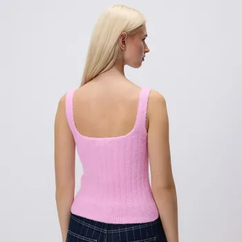 Dámské oblečení Reserved - Pleteninový top - růžová - 546HH-30X - 546HH-30X-XL