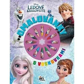 Ledové království - Omalovánky s voskovkami