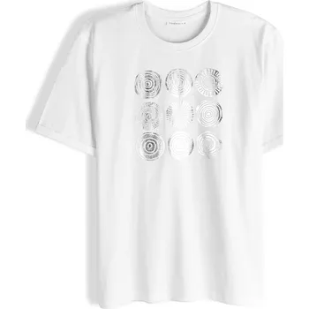 GATE Bavlněné tričko s lesklým potiskem 40 225-1650/10