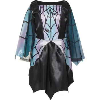 Karnevalový kostým Dívčí kostým na Halloween (pavouk, 122/128 (6-8 Jahre))