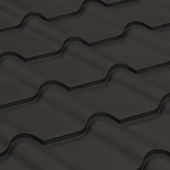 plechová krytina Krytina plechová SATJAM Grande Plus TopMat RR33 černá