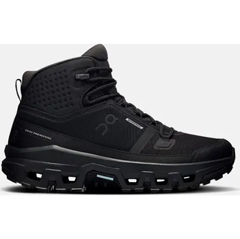 Dámská treková obuv Dámské černé outdoorové tenisky On Cloudrock Mid WP 38