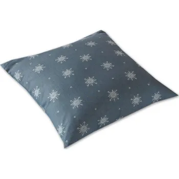 Dekorativní polštářek Vánoční dekorační polštářek damašek 40x40 EXCELLENT GEON Sněhové koule tmavě šedé