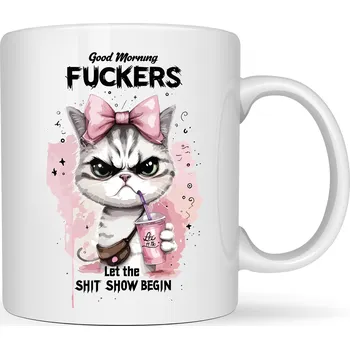 Hrneček - Good Morning s Kočkou 330 ml