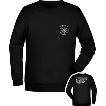 Pánská mikina Mikina 73. tankový prapor - LEOPARD 2A4 - černá