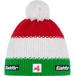 Pánská zimní čepice Eisbär Star Pompon MÜ SA Electric/White/Ketchup