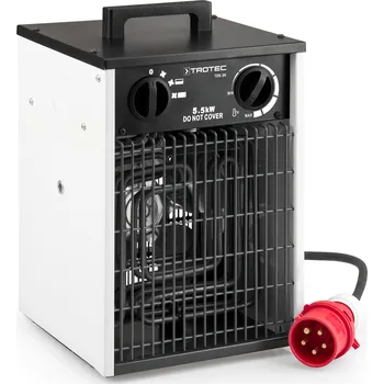 Průmyslové topidlo Trojfázové elektrické topidlo, 5,5 kW, 400 V, s termostatem – TDS 30