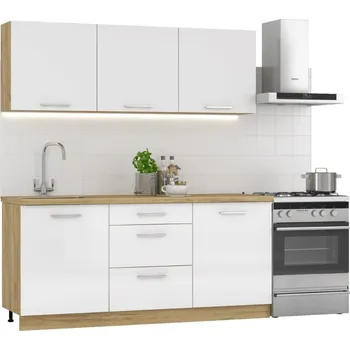 Kuchyňská linka Kuchyňská linka Naturel Billy 1.8 m