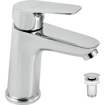 Vodovodní baterie Umyvadlová baterie Novaservis Titania Pure s clic-clacem chrom 90303,0