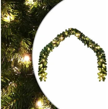 Bytová dekorace vidaXL Vánoční girlanda s LED světýlky 10 m