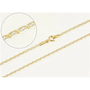 Řetízek Řetízek ze žlutého zlata valentina 55 cm ZLR1618F + DÁREK ZDARMA