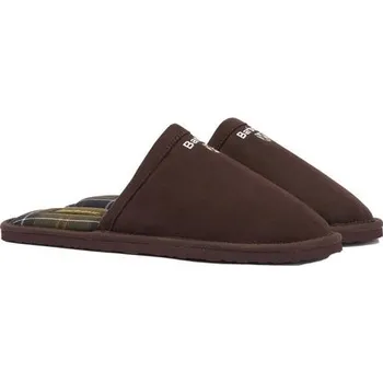 Klobouk Barbour Everitt Mule Slippers — Brown