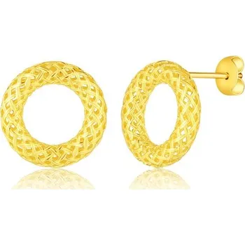 Náušnice Náušnice JVD SVLE0940S75GO00 stříbrné