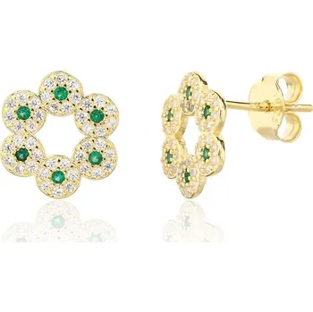 Šperk Náušnice JVD SVLE3323XJ6GZ00 stříbrné