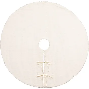 Atmosphera Kožešinový kobereček pod stromeček, Ø 90 cm