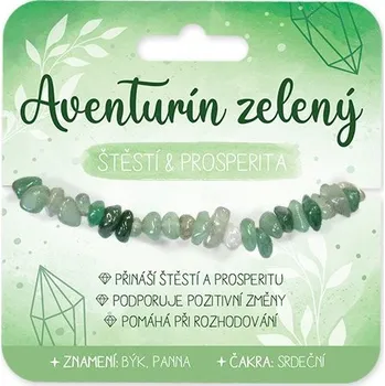 Náramek Nekupto Náramek s polodrahokamy Aventurín zelený
