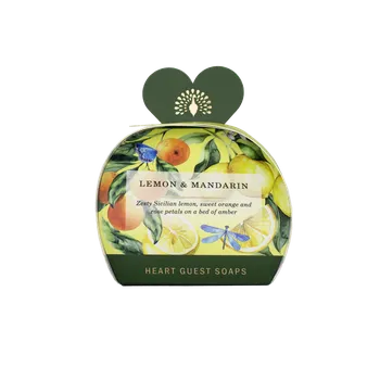Mýdlo English Soap Company Lemon & Mandarin Sada tuhých mýdel, 3x20 g