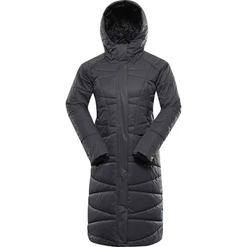 Dámský kabát Alpine Pro Golena Velikost: M / Barva: tmavě šedá