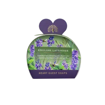 Mýdlo English Soap Company English Lavender Sada tuhých mýdel, 3x20 g