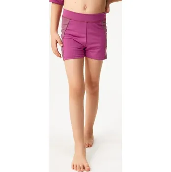 Kojenecké plavky Dětské plavky s UV ochranou 50+, Tm. Růžová - 122/128