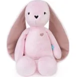MyHummy šumící medvídek králíček BUNNY CLASSIC 3v1 pink + senzor spánku bez lampičky - usínáček mazlíček vydávající bílý šum