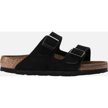 Pánské pantofle Černé pantofle Birkenstock Arizona SFB Suede Leather 37