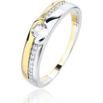 Šperk Prsten JVD SVLR1304XJ6BK stříbrný