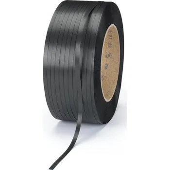 Obalový materiál Vázací PP páska tl. 0,80 š.15 návin 1500m černá