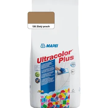 Spárovací hmota Spárovací hmota Mapei Ultracolor Plus zlatý prach 2 kg CG2WA MAPU2135