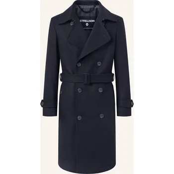 Pánský zimní kabát Strellson Pánský Kabát, tmavě modrá, 54