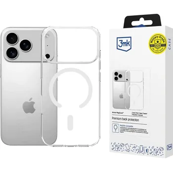 Pouzdro na mobilní telefon Pouzdro 3mk Armor MagCase pro iPhone 17 Pro čiré