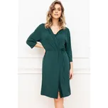 Luxusní viskózový župan Song zelený XXL