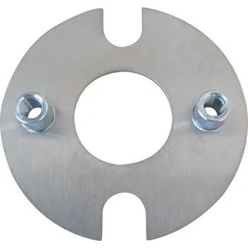 Dveřní kování ECO upevňovací rozeta pro půl sadu, o 55 mm, nerez