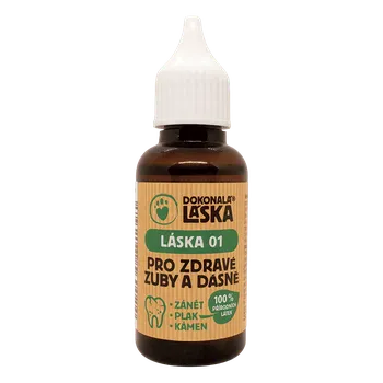 Péče o psí chrup Dokonalá Láska LÁSKA 01 Pro zdravé zuby a dásně - pro pejsky
